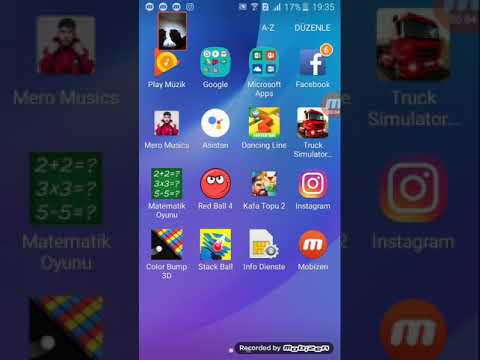 Ben ve babam Video cektij