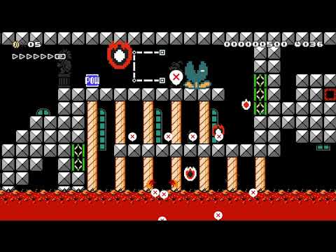 Snake, rattle n' run! Speed run! by chokosaki - Super Mario Maker 2 - No Commentary 1by