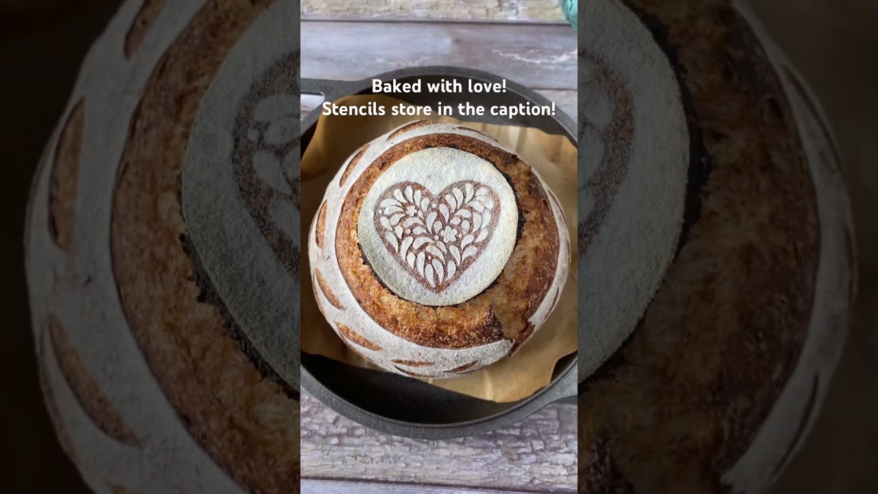 Bread art stencils 👉🏻sourdoughfever.myshopify.com