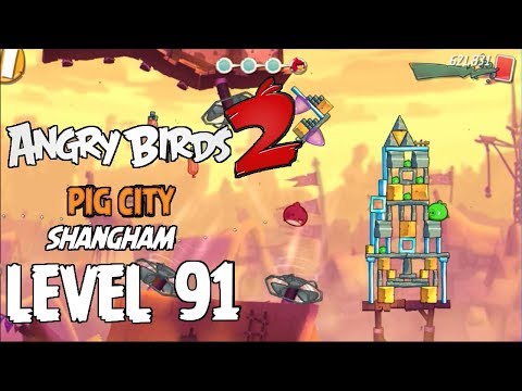 Angry Birds 2 - Levels 91 ! Gameplay  ! 3 Stars ! iOS, Android !Apple Kids Games