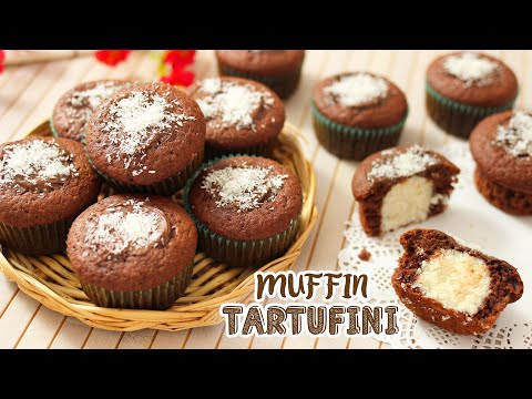 MUFFIN TARTUFINI SOFFICI - Ricetta Facile - Muffin con sorpresa