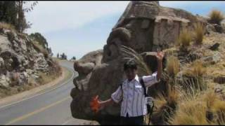 preview picture of video 'El templo de la Fertilidad Inca en Chucuito - Puno con Johnny el raeliano de Perú'