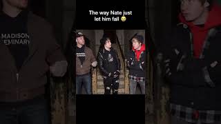 The way he fell 😭 || Sam and Colby