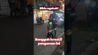 Download lagu Bikin ngakak.! sungguh kreatif pengamen ini #lucu #hiburan#music #ngakak #viral #cover mp3