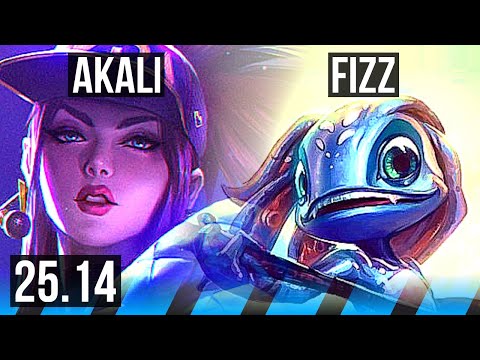 AKALI vs FIZZ (MID) | 10/4/10 | KR Grandmaster | 25.14