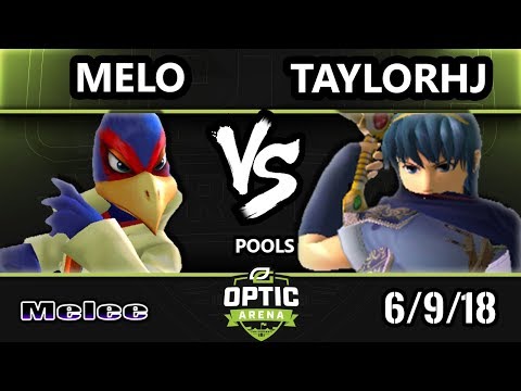 Optic Arena SSBM - Melo (Falco) Vs. TaylorHJ (Marth) Smash Melee Pools