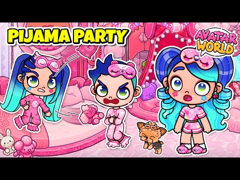 Pijama Party Of Mila Family 🎁What Happened? 🎉 Avatar World Pazu