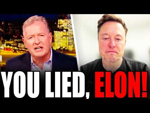 Elon ON VERGE OF TEARS as Piers Morgan EXPOSES HIS EPSTEIN BOMBSHELL!