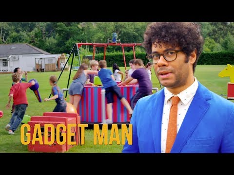 Richard Ayoade's Kids Gadget Party | Gadget Man
