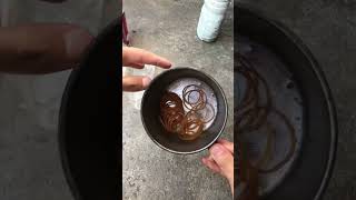 Download lagu Making bird sticky rice from rubber bands #shorts mp3