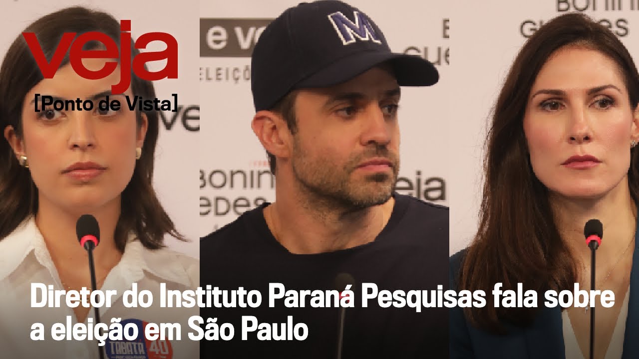 Diretor do Instituto Paraná Pesquisas fala sobre eleição em São Paulo
