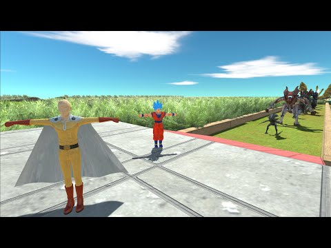 SAITANA VS SONGOKU DEATH RUN  - Animal Revolt Battle Simulator