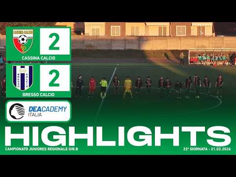 Cassina Calcio - Bresso Calcio 2-2 | Gol & Highlights | Juniores Regionale 2025/26