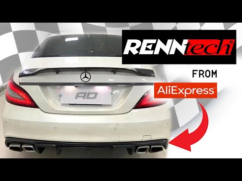 How to Install a Renntech Diffuser on a Mercedes CLS550 (W218)
