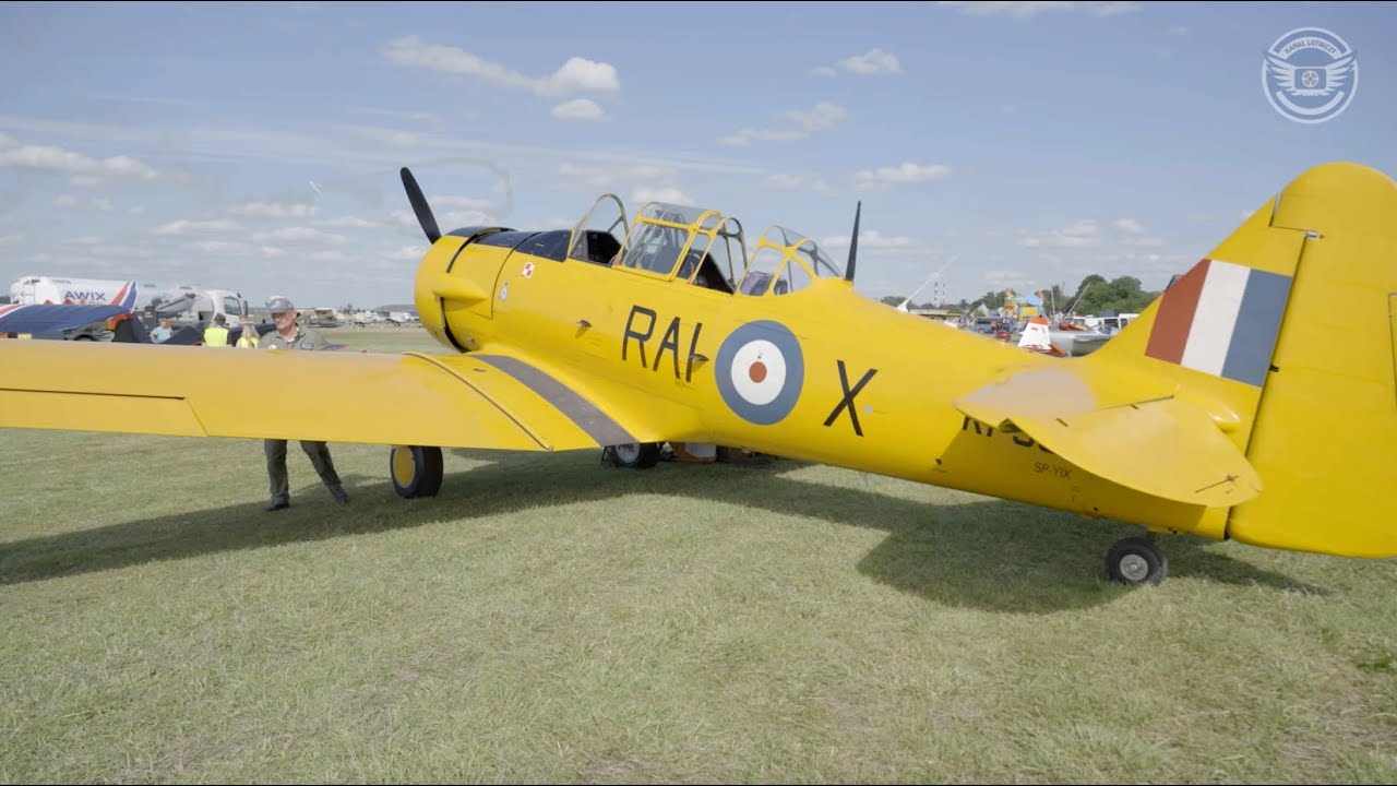 North American T-6 Harvard 4M — rozmowa z Jackiem Mainką i Jackiem Gołębiowskim