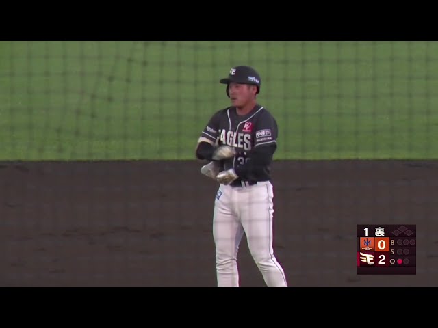 【ファーム】華麗な流し打ち!! イーグルス・吉納翼 レフトへの先制タイムリーヒット!! 2025年5月5日 東北楽天ゴールデンイーグルス 対 オイシックス新潟アルビレックスBC