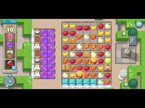 We Bare Bears the Puzzle for Kakao Season2 Level 1118 - No Boosters