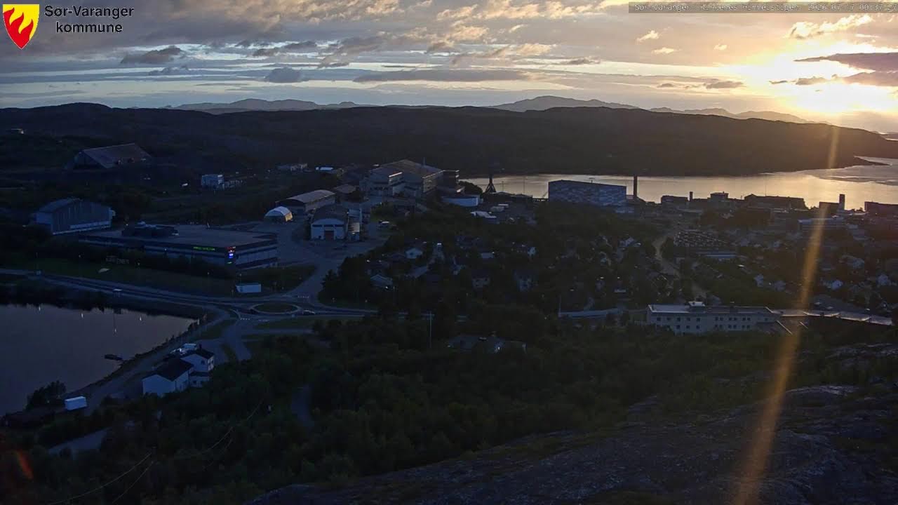 Live webcam view of Vista de Kirkenes desde Himmelstigen