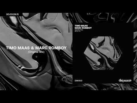 Timo Maas & Marc Romboy - Yume No Yōna (Original Mix) [DSK Records]
