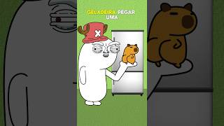 OLHA O QUE TINHA NA GELADEIRA! #comedia #animação #humor #engraçado #desenho