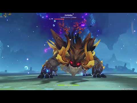 C0 Ganyu - How to Beat Azdhaha Easily - No ULTS! No Potions! No Food! No Shield! No Healers!