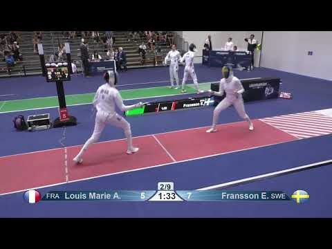 Milano 2023 Womens Epee T16 FRANCE FRA vs SWEDEN SWE