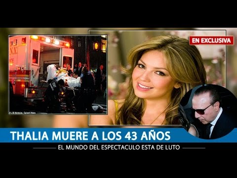 CONFIRMADO: Fallece la cantante y actriz Thalía