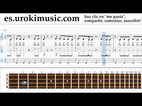 Como Tocar Ukulele Becky G, Paulo Londra - Cuando Te Besé Tablatura um-ih927