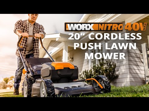 Worx® Nitro™ 40V Cordless Push Lawn Mower