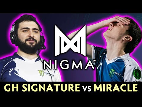 GH picking his SIGNATURE HERO to counter Miracle