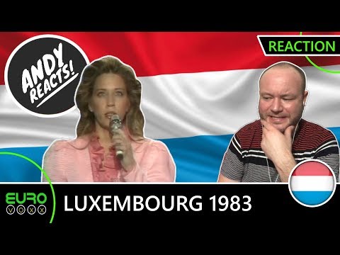 ANDY REACTS! WINNER - Luxembourg Eurovision 1983 (Corinne Hermes) REACTION!