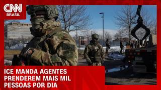 Vídeo: ICE retoma meta de 3 mil prisões de imigrantes por dia nos EUA | CNN NOVO DIA