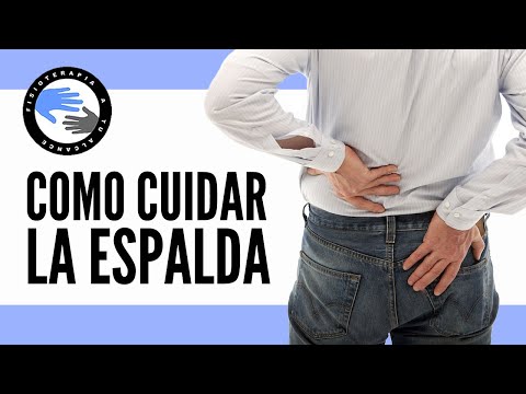 7 ejercicios para cuidar la espalda