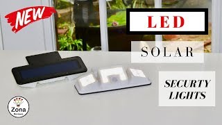 LED ❤️ Solar Motion Sensor Security Lights - Review ✅