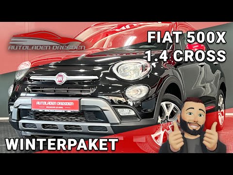 Fiat 500X 1.4 Cross AWD WINTERPAKET#SHZ#KEYLESS#TEMPO Fahrzeugpräsentation Autoladen Dresden