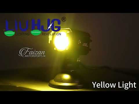 LIU HJG External LED EL74 – 60 Watt – White Yellow Anti Fog Devil DRL- Spot Light – Motorcycle