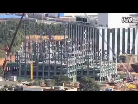Extreme Building in China - 57 Stories in 19 Days! Time-lapse