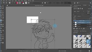 Import - Importing an image as a layer in Krita