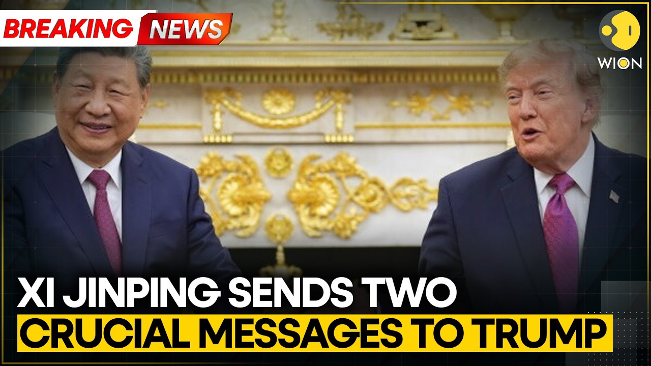 Xi Urges US to Handle Taiwan With Prudence, Oppose Independence | WION Breaking News