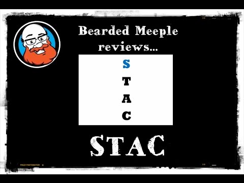 Bearded Meeple reviews Stac