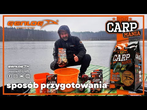 Zanęta Genlog Carp Mania - Truskawka-Morwa 1kg film wideo