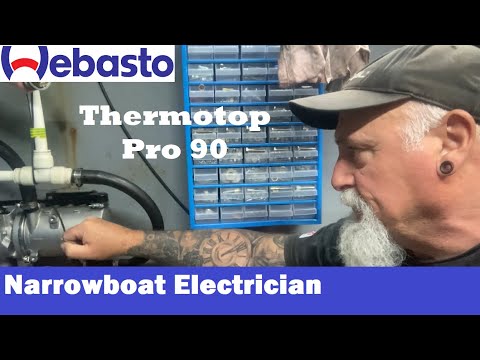 Narrowboat Electrician - Webasto Thermotop Pro 90 Installation