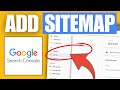 How To Add Sitemap To Google Search Console