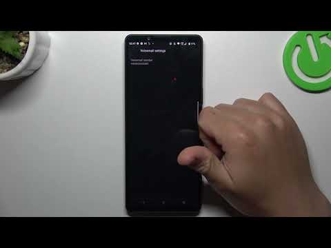 How to Choose Number of Voicemail in Sony Xperia 1 V - Setup Voicemail Number