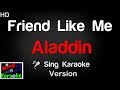 Aladdin Friend Like Me Karaoke Version King Of Karaoke