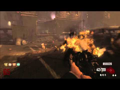 Black Ops 2 Zombies Town Round 70 Solo