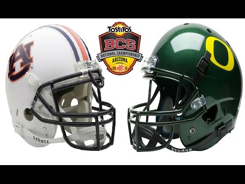 #1 Auburn vs #2 Oregon [2011 BCS National Championship]