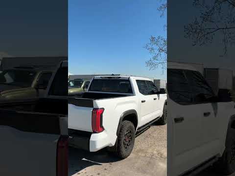2023 Toyota Tundra 4x4 Crewmax Limited Hybrid in White for sale at Forbes Waterloo Toyota in Waterloo, ON