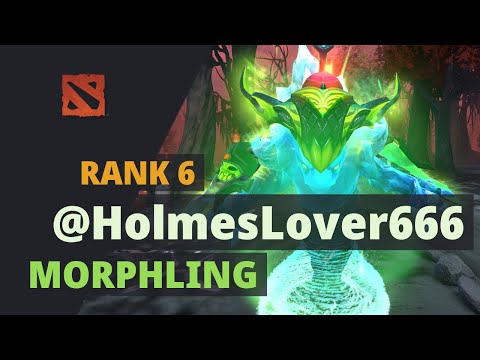 @HolmesLover666 (Rank 6) plays Morphling Dota 2 Full Game