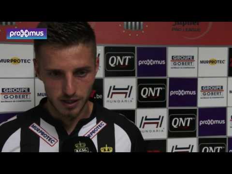 Steeven Willems & Parfait Mandanda après RCSC-Waasland